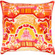 Geisha 18 inch Dark Purple, Bright Red, Bright Purple Pillow Kit