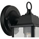 Cotswold 1 Light 9 inch Matte Black Outdoor Sconce