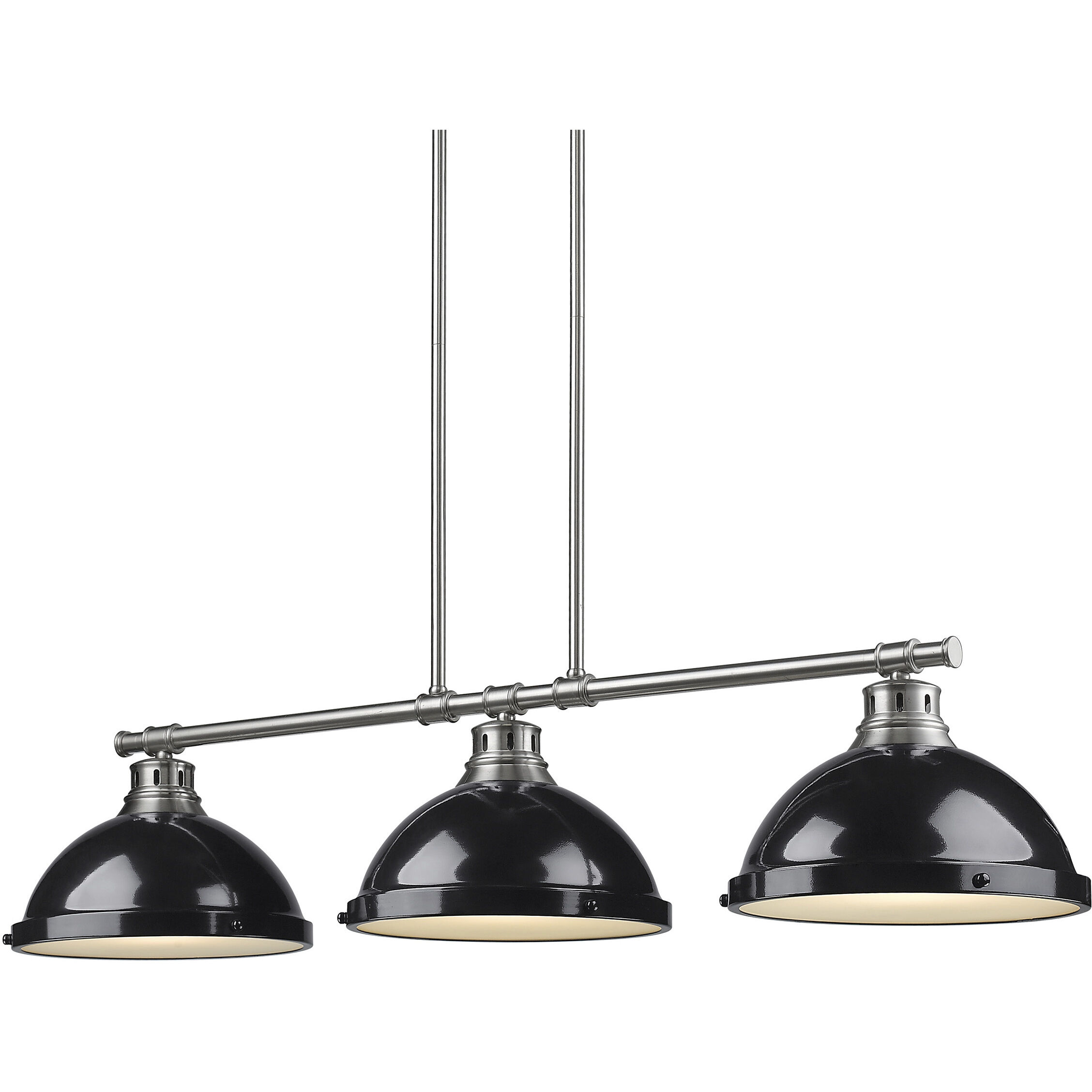Yep Duncan Island Light Ceiling Light in Pewter, Black