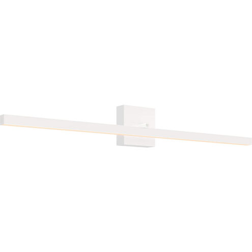 Portrait 1 Light 37.2 inch White Wall Vanity Light Wall Light
