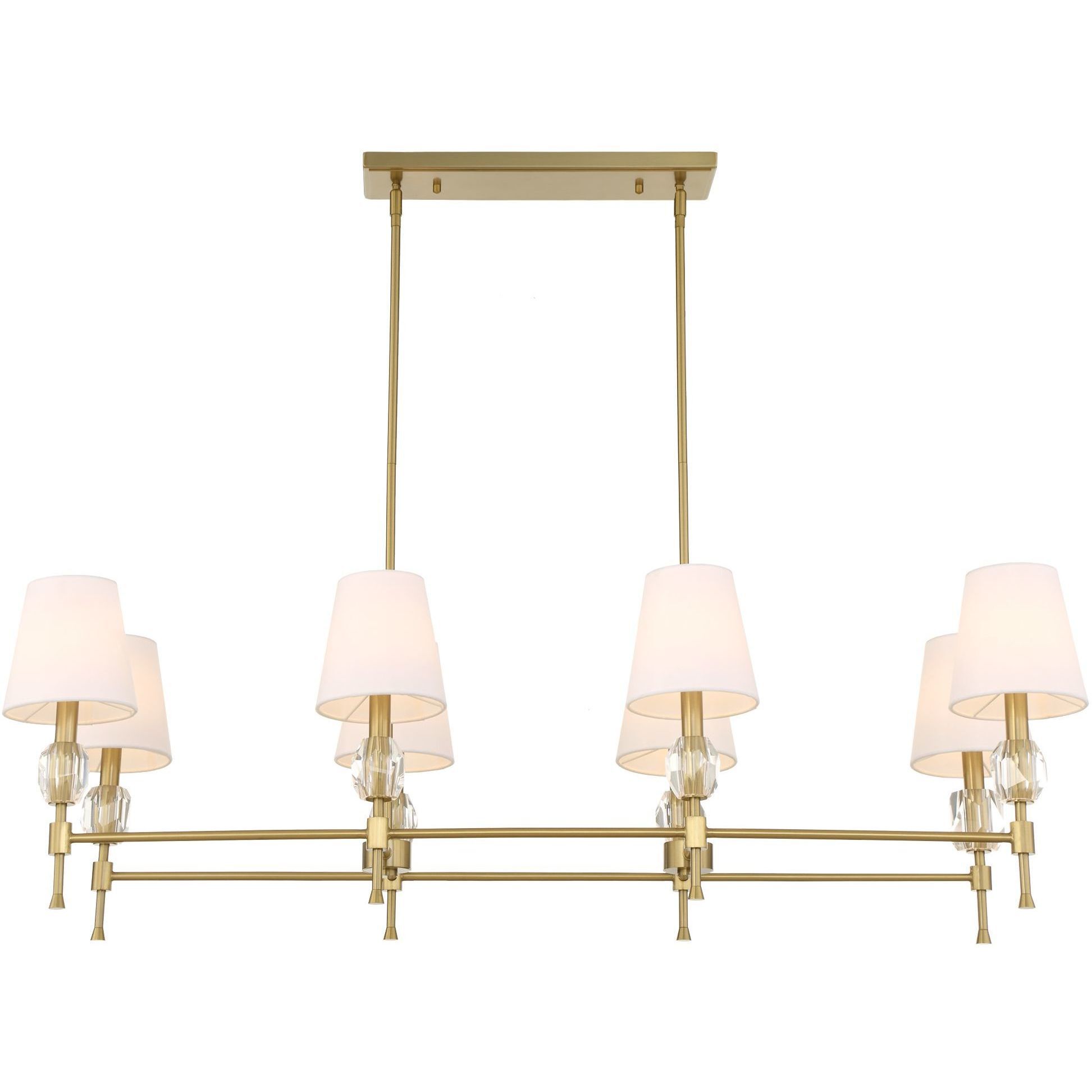 Arques Linear Chandelier Ceiling Light