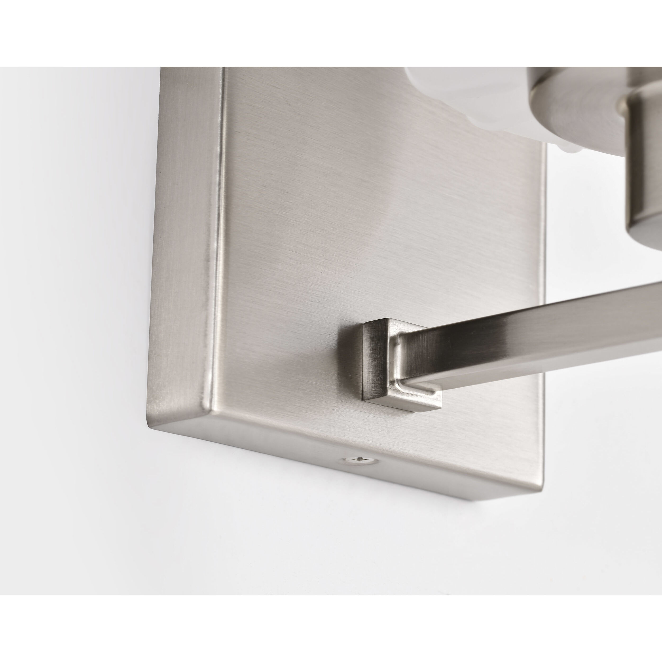 Lune 5.25 inch Brushed Nickel Vanity Wall Light