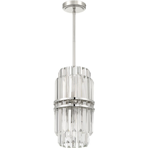 Hayes 4 Light 8 inch Polished Nickel Mini Pendant Ceiling Light