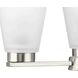 Tanner 3 Light 16.62 inch Brushed Nickel Chandelier Ceiling Light