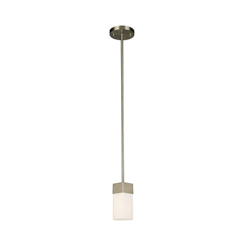 Novela 1 Light 5 inch Brushed Nickel Mini Pendant Ceiling Light