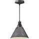 Alora Mood Archer 1 Light 9.5 inch Steel Shade Pendant Ceiling Light