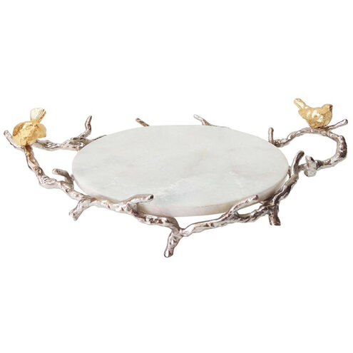 Alvada Gold and Silver Tray