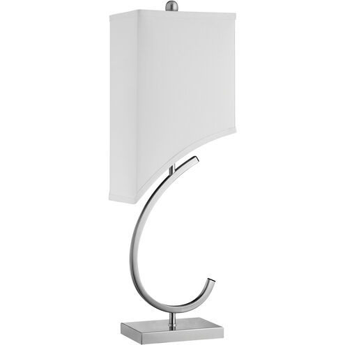 Chastain 31 inch 60.00 watt Brushed Steel Table Lamp Portable Light