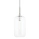 Lenox Hill 1 Light 11 inch Polished Nickel Pendant Ceiling Light