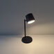 Tram 13.5 inch 6 watt Matte Black Task Lamp Portable Light