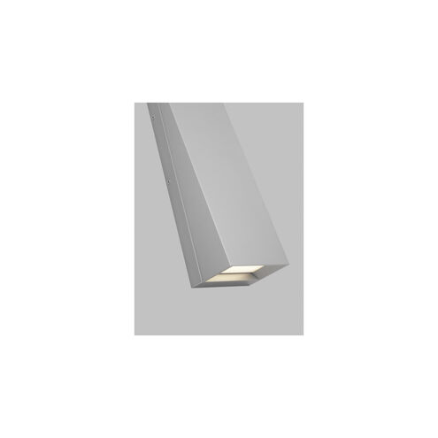 Sean Lavin Pitch LED 19 inch Black Outdoor Wall Light in LED 90 CRI 3000K 277V, Nightshade Black, Integrated LED