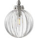 Helene 1 Light 7.25 inch Polished Nickel Bath Sconce Wall Light