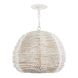 Octavia 1 Light 19 inch White Pendant Ceiling Light
