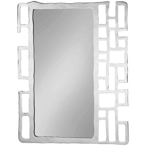Joshua 38 X 31 inch Silver Wall Mirror