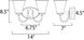Logan 2 Light 14 inch Satin Nickel Bath Vanity Wall Light
