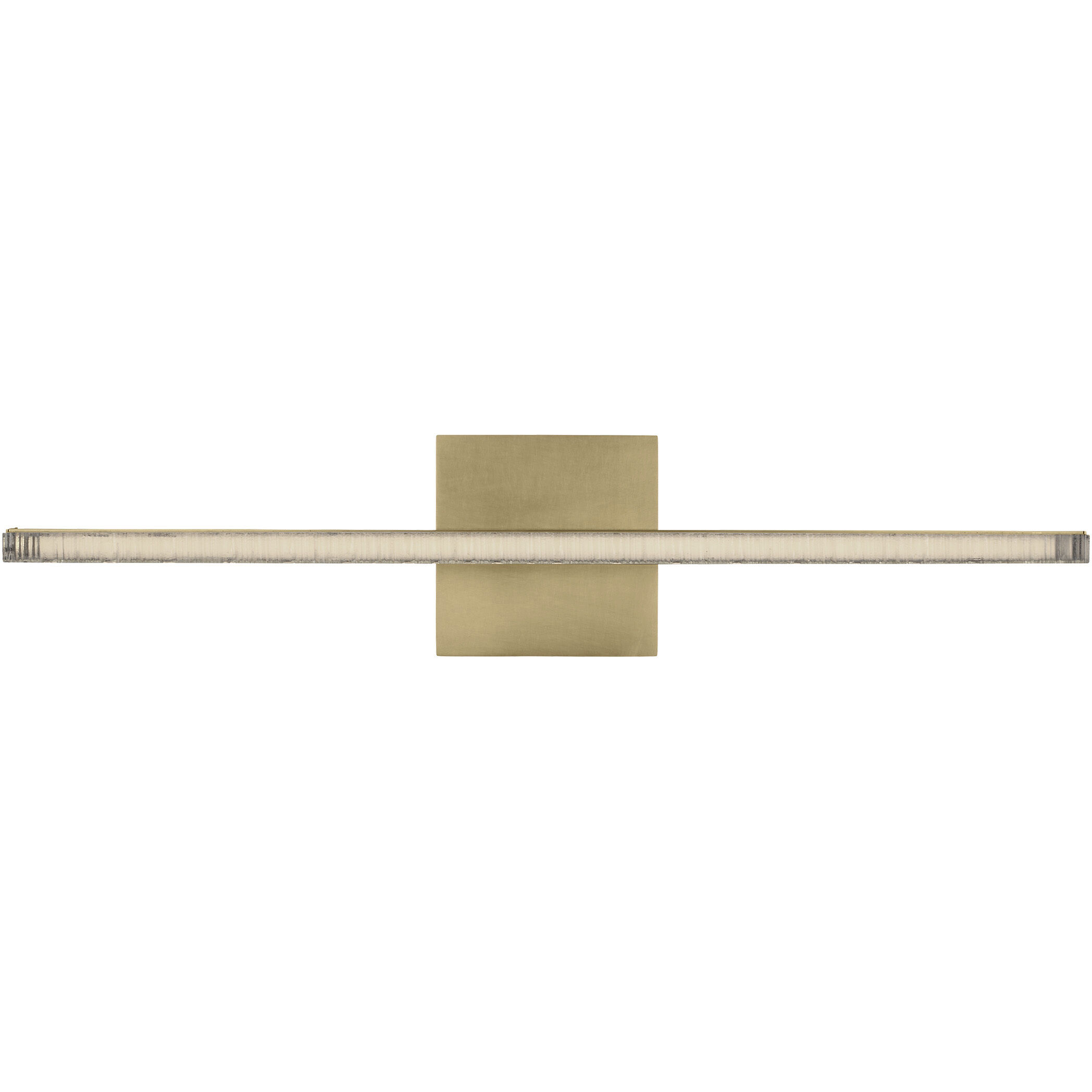 Mick De Giulio Serre LED 24 inch Natural Brass Bath Vanity Wall Light