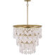Nova Mara 11 Light 28 inch Painted Legacy Brass Chandelier Ceiling Light