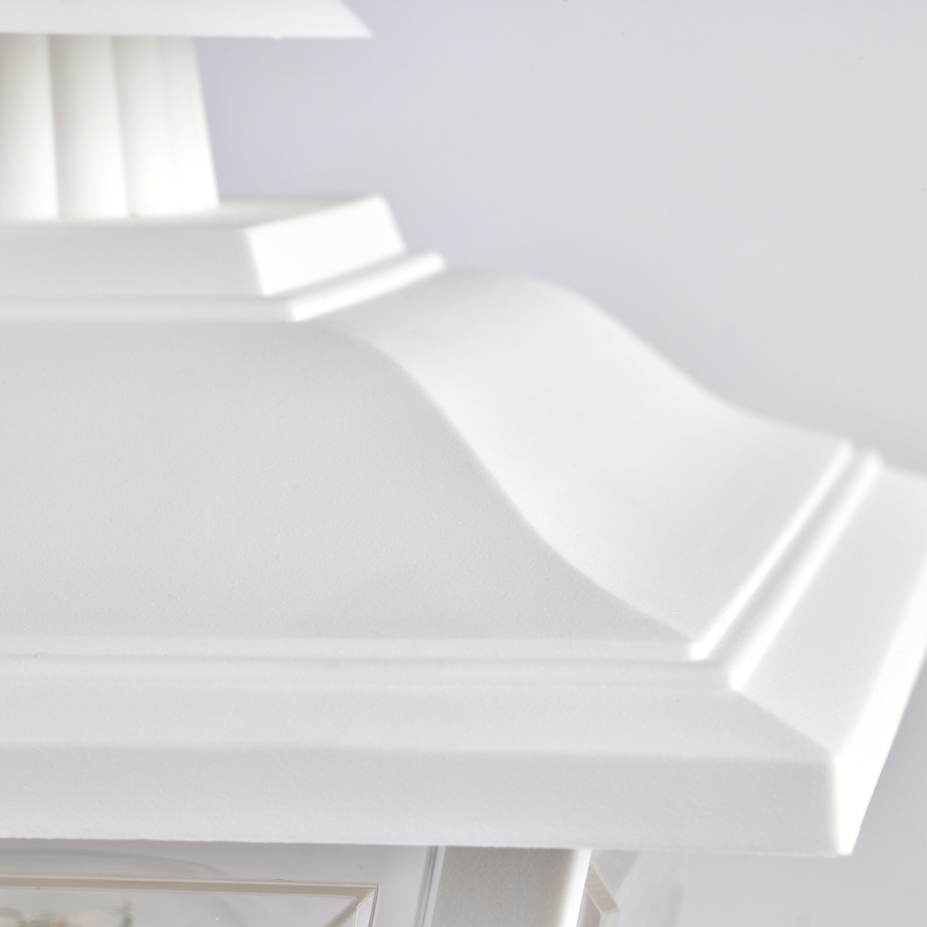 Brentwood 1 Light 17 inch White Outdoor Wall Lantern