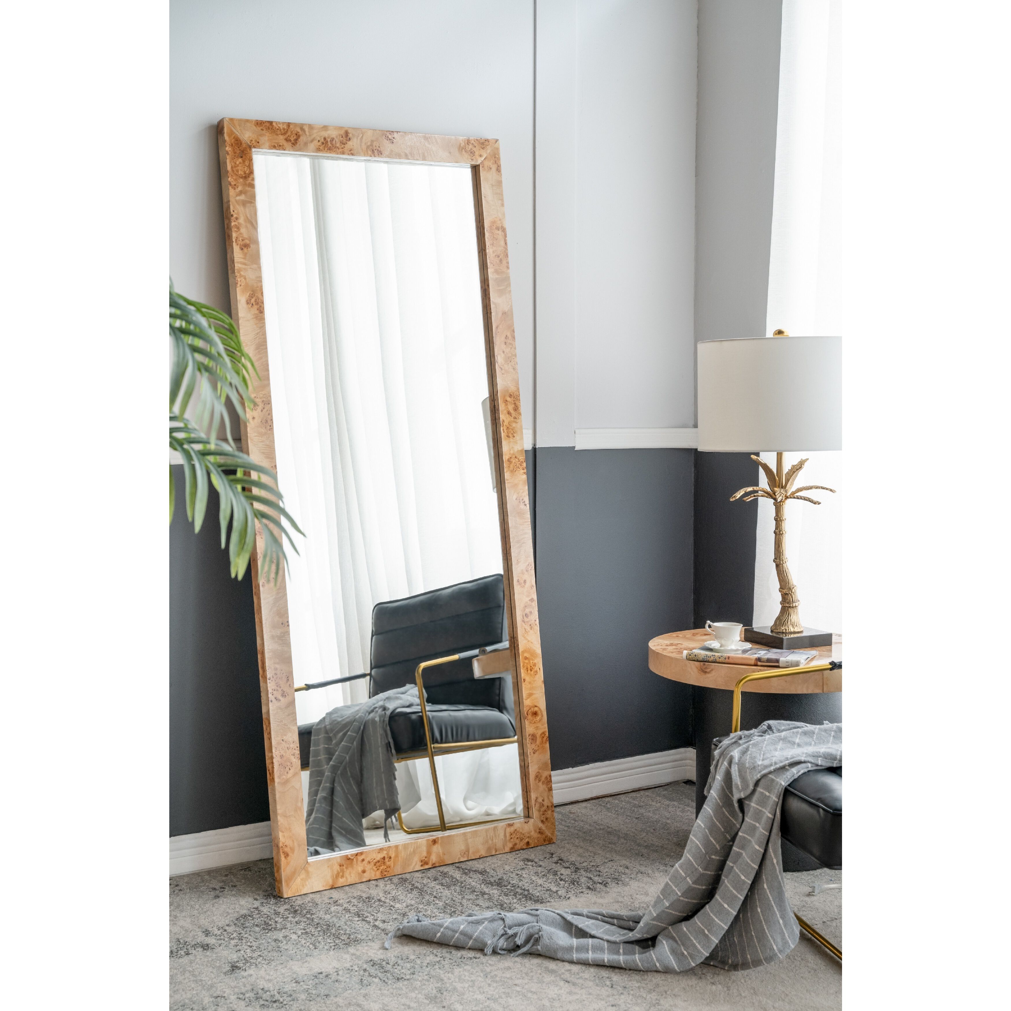 Burl 71.1 X 31.5 inch Brown Mirror