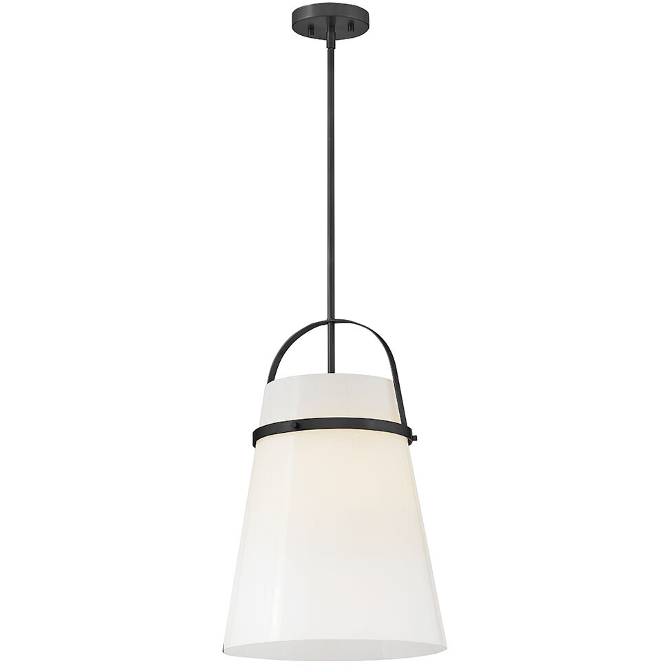 Tori 1 Light 14 inch Black Pendant Ceiling Light