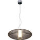 Specter 20 inch Polished Chrome Pendant Ceiling Light
