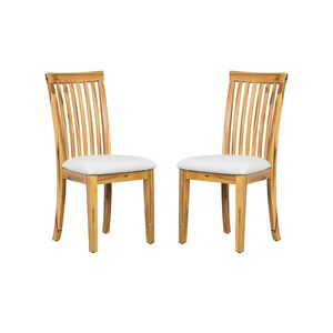Anita Natural/White Dining Chair