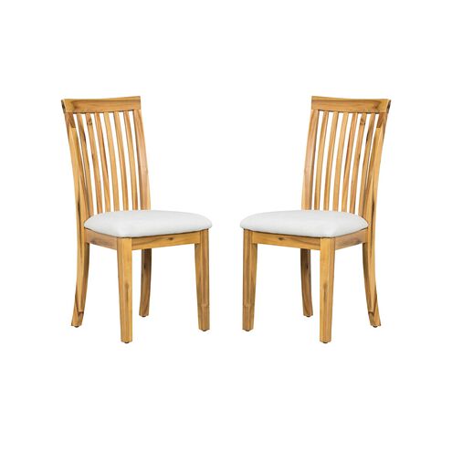 Anita Natural/White Dining Chair