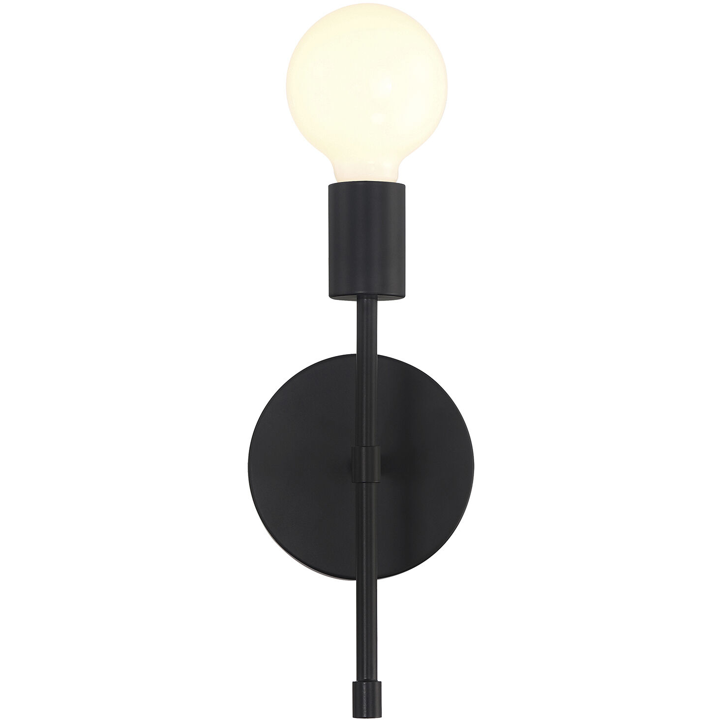 Iconic II G LED 5 inch Matte Black Wall Sconce Wall Light