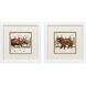 Lodge Moose Bear Brown and Beige Framed Art, Propac