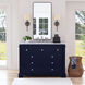 Harley 48" Single Bathroom Vanity Set in Navy Blue