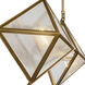 Cairo 4 Light 21 inch Vintage Brass Chandelier Ceiling Light