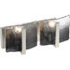 Aenon 2 Light 14.25 inch Pewter Vanity Light Wall Light