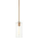 Lincoln 1 Light 4.75 inch Aged Gold Brass Pendant Ceiling Light