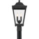 Savannah 4 Light 22 inch Sand Coal Outdoor Post Mount, The Great Outdoors
