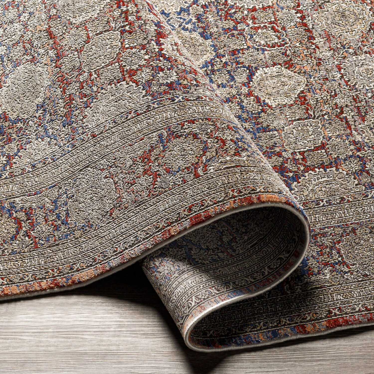 Eclipse 147 X 108 inch Grey Rug in 9 X 12, Rectangle