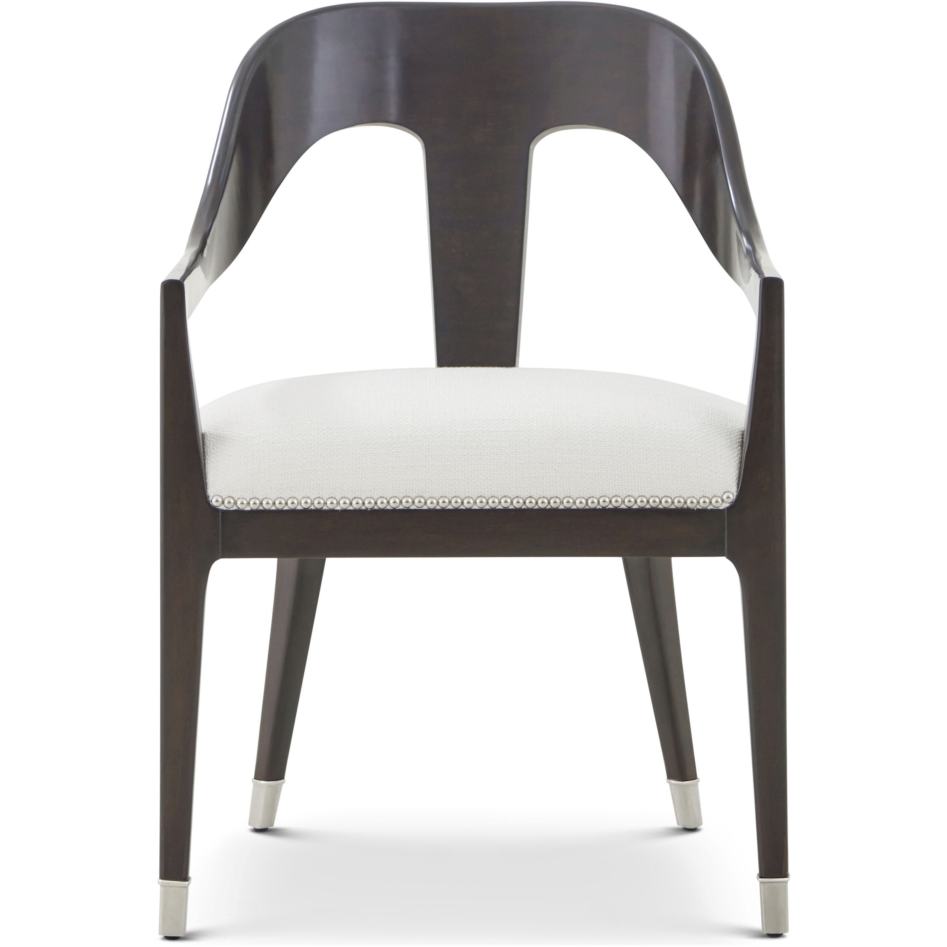 Spencer London Fulham Dining Armchair, Wooden, Upholstered
