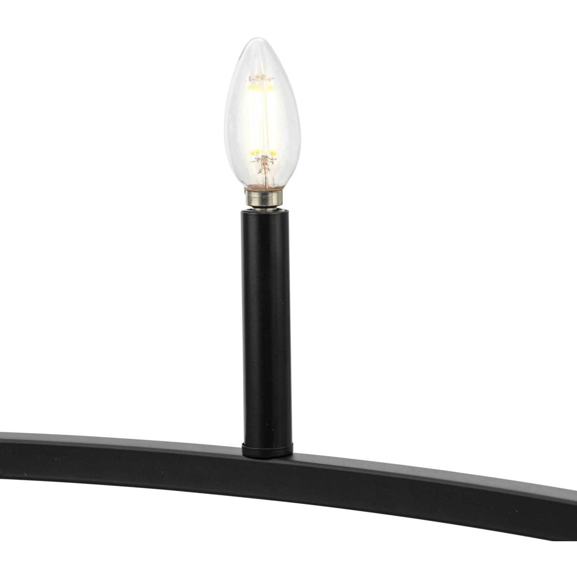 Gilliam 20 Light 61.12 inch Matte Black Chandelier Ceiling Light