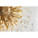 Canada 30 Light 36 inch Brass Chandelier Ceiling Light