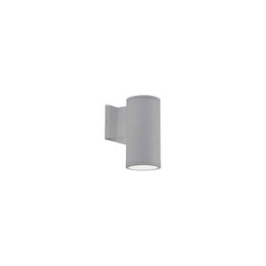 Nordic LED 7 inch Gray Exterior Wall Sconce