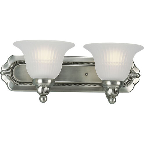 Bradford 2 Light 18 inch Antique Nickel Bath Vanity Wall Light