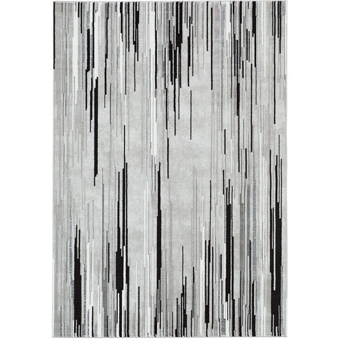 Sesia 158 X 118 inch Black/Grey Rug in 10 x 13