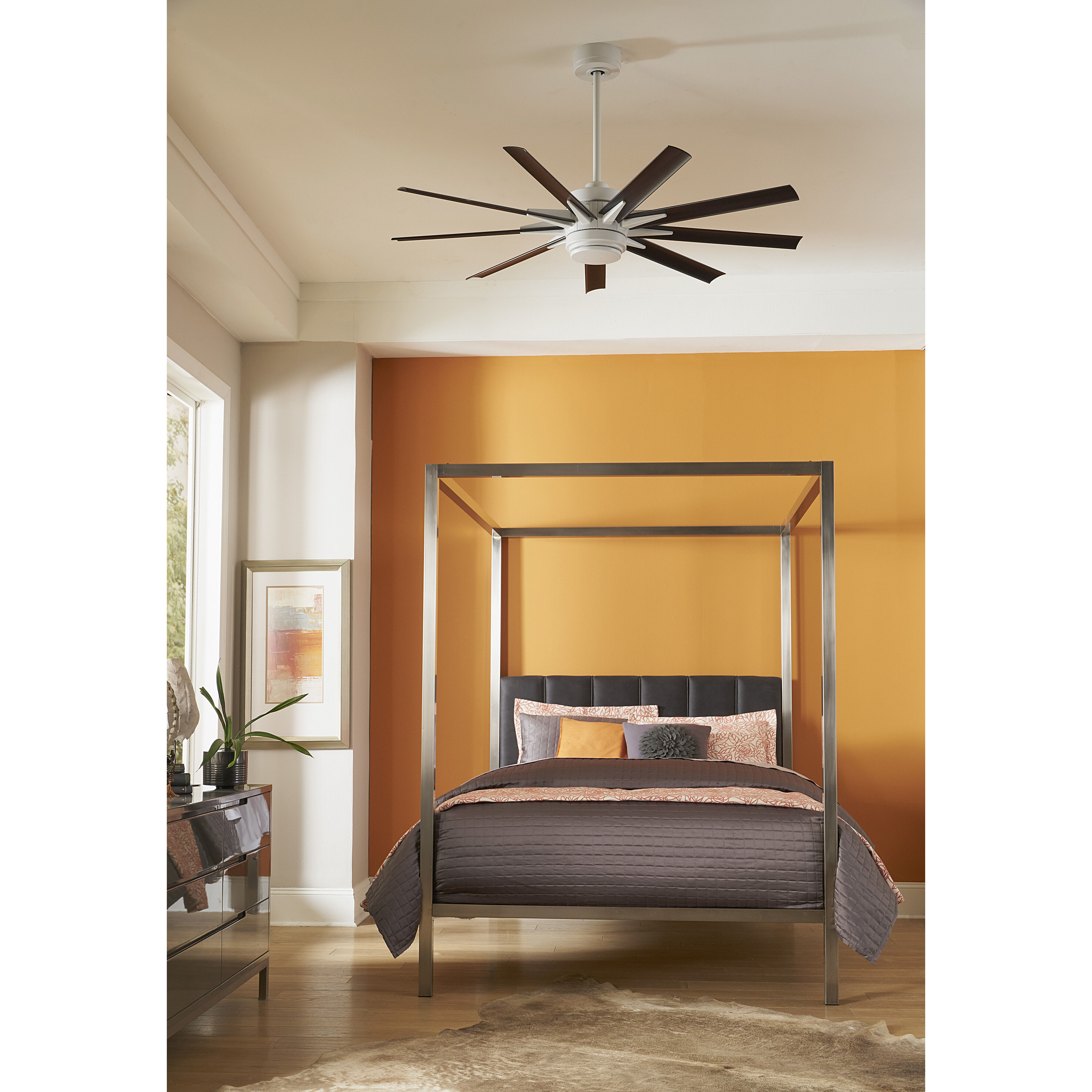 Odyn Custom Dark Walnut 23.9 inch Each Fan Blades