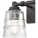 Pulsate 2 Light 13 inch Matte Black Vanity Light Wall Light