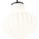 Newbury 1 Light 13 inch Matte Black Pendant Ceiling Light