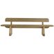Delrio Honey Outdoor Bench