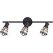 Madison 3 Light Graphite Track Ceiling Light