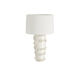 Beatrix 31 inch 150.00 watt Ivory Crackle Lamp Portable Light