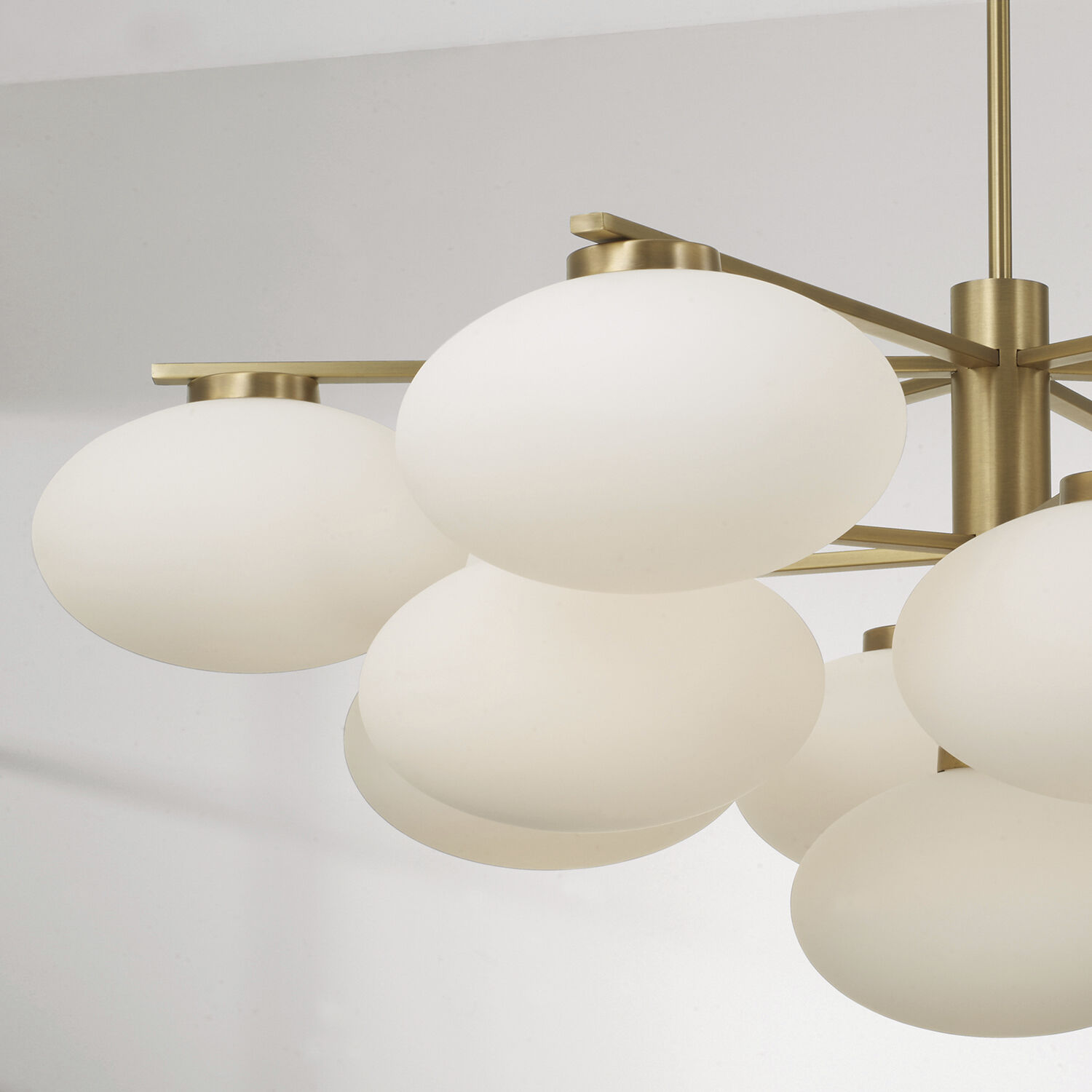 Soren 13 Light 45.5 inch Aged Brass Chandelier Ceiling Light