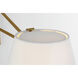Richard June Hale 1 Light 8 inch Estate Brass Wall Sconce Wall Light in Standard