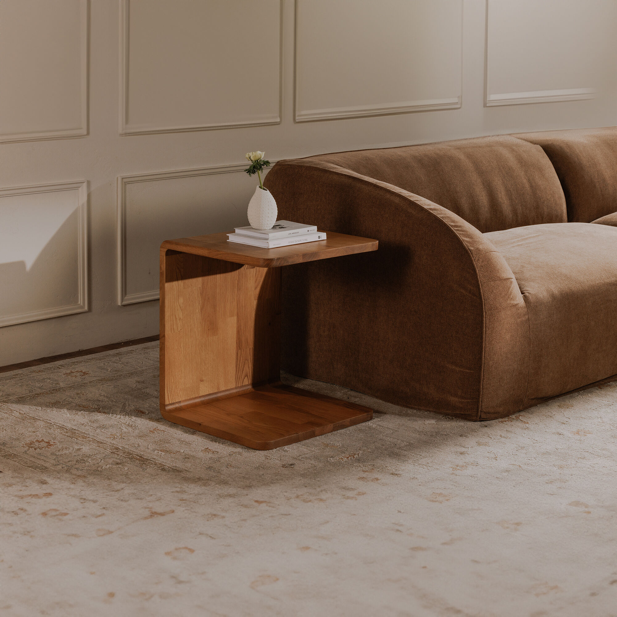 Carrie Side Table in Natural